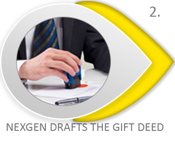 NEXGEN DRAFTS THE GIFT DEED 